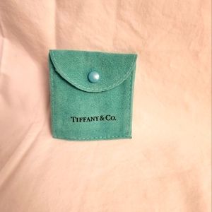 NWOT Tiffany & Co Suede Jewelry Bag